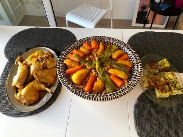 Couscous Poulet Version Tunisienne
